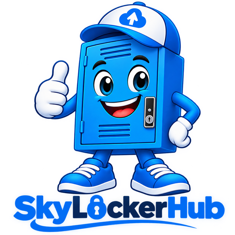 Sky Locker Hub mascot